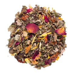 Kwiatowe Pole - Herbata ziołowa z miętą, jabłkiem i ananasem| Smakołak