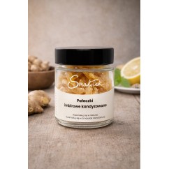 Imbir kandyzowany - korzenny smak 80 g | Smakołak