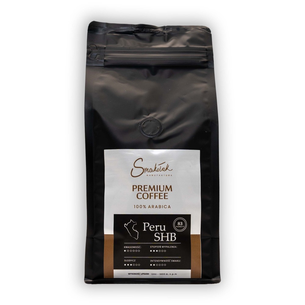 Peru Coffee 83.5 SCA Points - Specialty Arabica 500 g | Smakołak