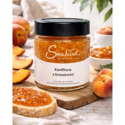 Peach Preserve - Natural, 70% Fruit | Smakołak Online Store