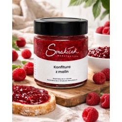 Konfitura z malin  - Naturalna, prosty skład | Sklep Online Smakołak