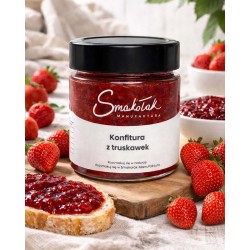 Konfitura z Truskawek - Naturalna, 70% Owoców | Sklep Online Smakołak