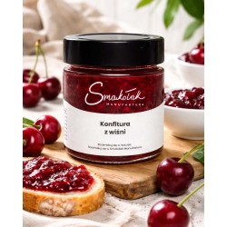 Konfitura z wiśni  - Naturalna, prosty skład | Sklep Online Smakołak