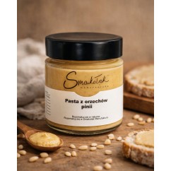 Pasta z orzechów pinii 100%  -190 g | Sklep Online Smakołak