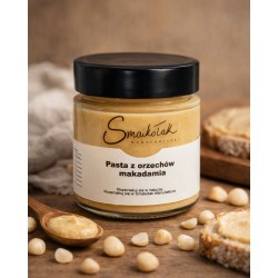Pasta z orzechów makadamia 100% - 190 g| Sklep Online Smakołak