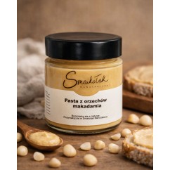 Pasta z orzechów makadamia 100% - 190 g| Sklep Online Smakołak