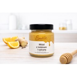 Miód z imbirem i cytryną - Owocowy Miód Premium | Smakołak
