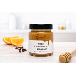 Miód z pomarańczą i goździkiem - Owocowy Miód Premium | Smakołak