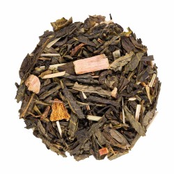 Moc Ducha - zielona herbata Rabarbar z nutą granatu | Smakołak