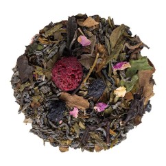 Owocowy Poranek - Herbata Biała  z maliną i porzeczką | Smakołak