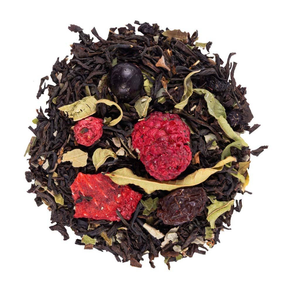 Jeżynowa Nuta - Herbata czarna z czerwonymi owocami | Smakołak