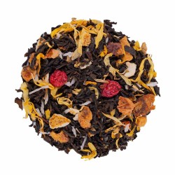 Szepczący Las - Herbata czarna z jabłkiem, kokosem i czerwoną porzeczką | Smakołak