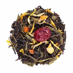 Wyspa Skarbów - Herbata czarna z mango, papają i żurawiną | Smakołak