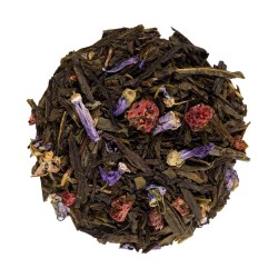 Fiołkowa malina - zielona herbata z fiołkiem i maliną | Smakołak