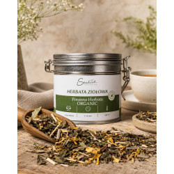 Poranna Herbata - Herbata ziołowa BIO herbata rooibos z mate i ziołami | Smakołak