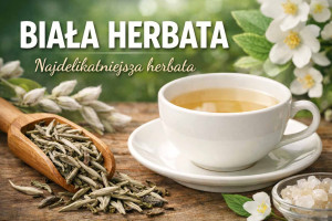 Biała herbata - dlaczego uznawana jest za najbardziej delikatną?